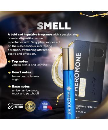 Love - Pheromones Perfume for Men to Attract Women Best Way to Get Immediate Female Attention (Oil Pheromone Human Concentrate 10ml) - Buy Online on GoSupps.com