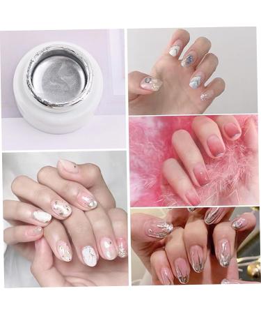 Chrome Nail Polish Metallic Gel Nail Polish 3 Grams Fast Drying Metallic Nail Polish Long Lasting 3D Gel Nail Art Chrome Gel Polish for Nail Painting Design 3PCS - Buy Online on GoSupps.com
