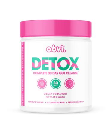 Obvi Detox Flush Out and Eliminate Toxins Cleanse Colon - 30 Servings