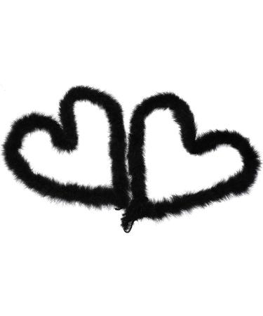 Holmgren Black Marabou Feather Boa - 2 Pcs 25g 2 Yards for Party, Wedding, Halloween Decoration - Buy Online on GoSupps.com