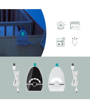 Babymoov Babyphone Expert Care - Digital Green Technology Low Radiation 1000m Range - Perfect for Safe Baby Monitoring - Buy Online on GoSupps.com