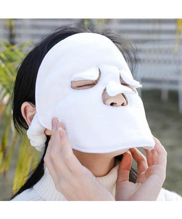 ZJchao 4Pcs Hot Compress Face Towels - Soft Absorbent Skin Care for Enhanced Circulation & Radiance | International Shipping Available - Buy Online on GoSupps.com