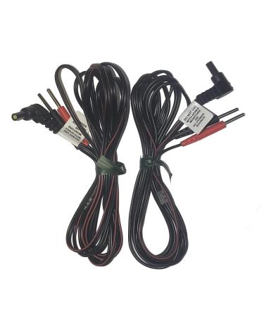Therapist s Choice Premium Extra Long 6 Foot (72inchs Long) Lead Wires for TENS and EMS Units Standard Female Plug (1)