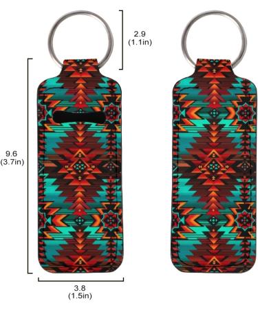 Southwest Indian Lip Balm Keyring for Women Girls - Buy Online on GoSupps.com