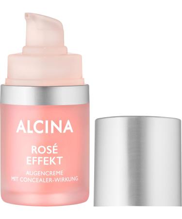ALCINA Eye Cream with Rosy Effect and Anti-Dark Circle Effect - 1 x 15 ml - Effectively masks dark circles - For mature and demanding skin - With black oats and white tea - Buy Online on GoSupps.com