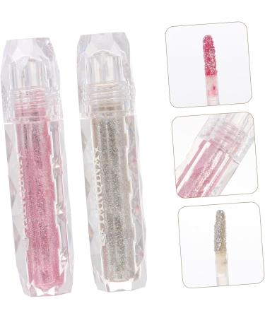 Healeved 2pcs Eyeshadow Eye Makeup Liquid Eye Shadow Make up Shampoo+shield Cosmetics Plastic Silver - Buy Online on GoSupps.com