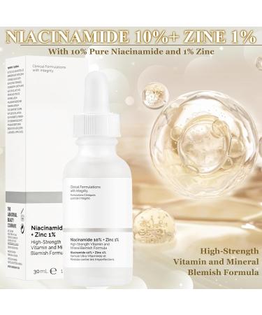 Niacinamide 10% + Zinc 1% | Hyaluronic Acid 2% + B5 | Caffeine Solution 5% + EGCG | Face Care Set 3x30ml - Premium Facial Serums for Radiant Skin - Buy Online on GoSupps.com