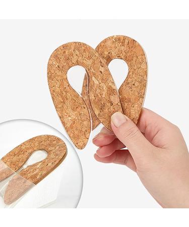 2 Pair Heel Cushion Pads for Pain Relief | U-Shape Heel Protectors for Plantar Fasciitis | Comfortable Shoe Inserts - Buy Online on GoSupps.com