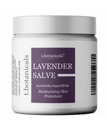 Lavender Salve All Natural Moisturizing Lavender Balm Skin Protectant Repair Ointment for Irritated Skin (2 oz) 2 Ounce