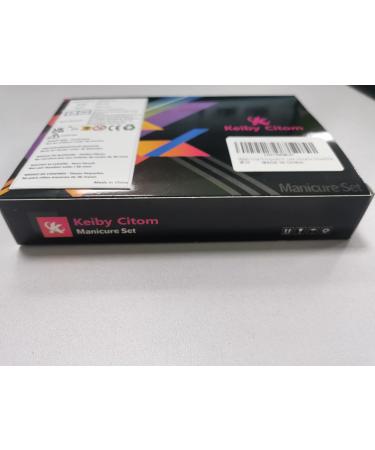 Manicure Set - 18-Piece Professional Nail & Pedicure Kit | Stainless Steel Tools with Leather Travel Bag (Black Red) - Ideal for International Shipping - Buy Online on GoSupps.com
