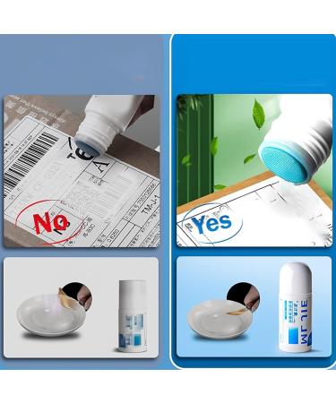 Thermal Paper Data Protection Liquid | Traceless Data Coverage Correction Liquid Home Office Document Correction Liquid for Identity Address Wobblo - Buy Online on GoSupps.com
