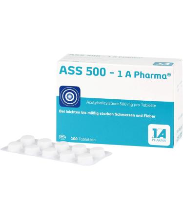 Buy ASS 500-1A Pharma Tablets - 100 ST for Fast International Shipping | Quality Health Products - Buy Online on GoSupps.com