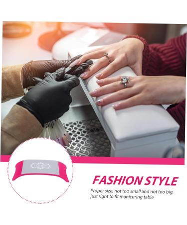 KALLORY Nail Accessories Office Desk Accessories Comfortable Silicone Nail Art Arm Rest Nail Salon Hand Holder Arm Rest Manicure Accessories () Desk Arm Nail Supplies Roso - Buy Online on GoSupps.com