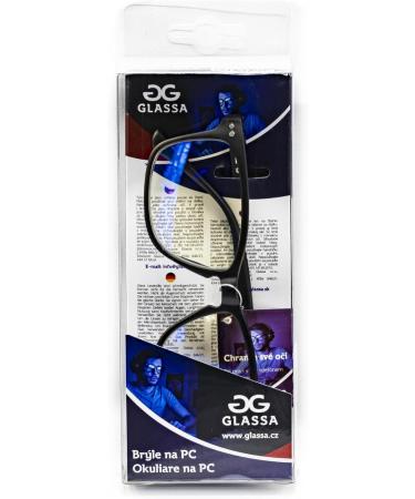 Buy GLASSA Blue Light Filter Glasses PCG 07 - 3.50 Dio Black | Shop Internationally - Buy Online on GoSupps.com