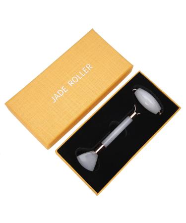 Verdant Touch Face Roller Dual Head Face Roller Massage device skin -friendly face Scraping Guasha Roller Massage Tool 3# Model