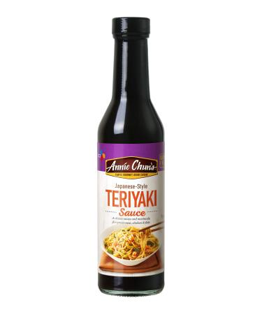 Annie Chun's Japanese Style Teriyaki Sauce Non GMO Vegan Gluten Free 10.2 Oz (Pack of 6)