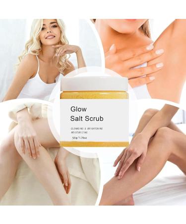  Husoiuy Turmeric Body Scrub 50g Brightening & Moisturizing Facial Scrub Remove Dead Skin Cells Reduce Dark Spots & Acne - Buy Online on GoSupps.com