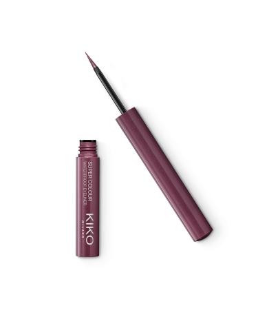 KIKO Milano Super Colour Waterproof Eyeliner 07 | Waterproof High Coverage Coloured Liquid Eyeliner 07 Burgundy - Buy Online on GoSupps.com