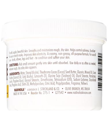 Nadinola Cocoa Butter Cream 4oz - Moisturizing Skin Care Solution - Buy Online on GoSupps.com