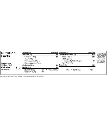 Non-GMO Project Verified Wheat Variety Pack | 9 LBS | Non-Irradiated | Certified Kosher Parve | Field Traced | Cotton Bag | 3 lbs x 3 - Buy Online on GoSupps.com