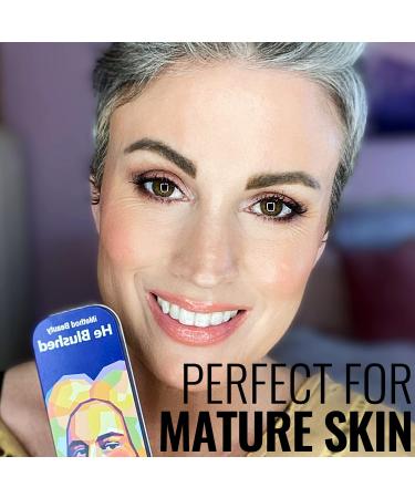 iMethod Cream Blush Stick - Sheer Red Lip & Cheek Makeup for All Ages | Easy to Use & Cruelty-Free - Buy Online on GoSupps.com