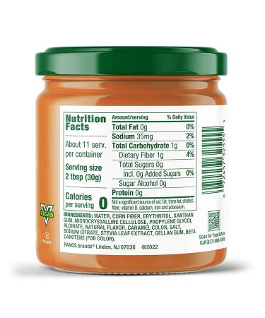 Walden Farms Caramel Dipping 12 oz Jar - Thick & Creamy  Smooth and Sweet  Vegan  Paleo and Keto Friendly  0g Net Carbs - Dessert Dip for Pretzels  Cookies  Strawberries  Pastries  Bananas and More - Buy Online on GoSupps.com