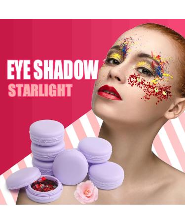 Shop Holographic Chunky Glitter Sequins - 8 PCS Mermaid Glitter Gel for Face Body & Hair | Ultra-Thin Iridescent Sparkles for DIY Art & Party Makeup - Buy Online on GoSupps.com