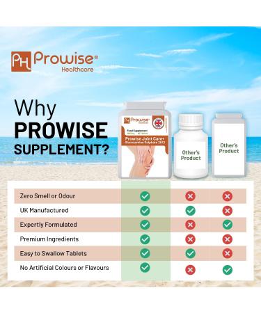 Glucosamine Sulphate 2KCL 1500mg 60 Tablets - Joint Health Support - Gluten & Dairy Free - Made in UK - Buy Online on GoSupps.com