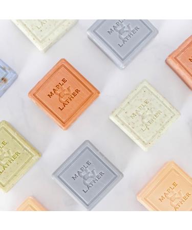 Buy Maple & Lather Triple Milled Bar Soap - Northern Mint Exfoliating & Moisturizing 209g - Sustainably Sourced from Provence France - Buy Online on GoSupps.com