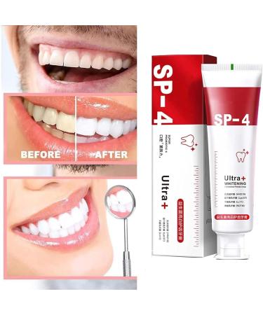 SP-6 & SP-7 Ultra Whitening Toothpaste Set - Probiotic Formula for Stain Removal & Tartar Prevention | International Shipping - Buy Online on GoSupps.com