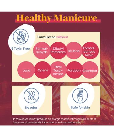 Beetles 20 Pcs Gel Nail Polish Kit - Cozy Campfire Collection | Fall Winter Orange Yellow Green Gel Nail Set | Soak Off, Nail Lamp, Base & Top Coat | Halloween Manicure Gifts for Women - Buy Online on GoSupps.com