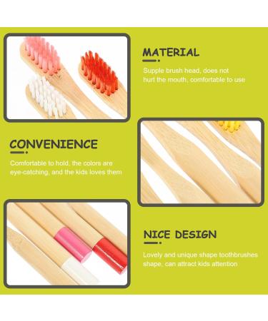 EXCEART 5pcs Soft Bristle Toothbrushes - Durable & Practical Children's Toothbrushes for Gentle Cleaning - International Shipping Available - Buy Online on GoSupps.com