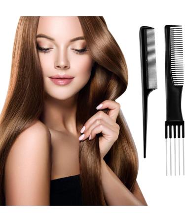 10 Pcs Hair Combs Set - Wide Tooth Anti-Static Barber Comb for Professional Styling - Ideal for Thick, Curly Hair - Men, Women, Salon & Home - Buy Online on GoSupps.com