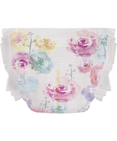 The Honest Company Clean Conscious Diapers | Plant-Based & Sustainable | Rose Blossom + Tutu Cute | Newborn Size 76 Count Club Box - Buy Online on GoSupps.com
