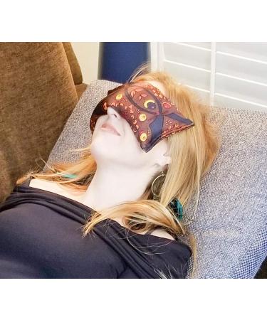 Eye Pillow with Washable Pillowcase | Yoga & Meditation | Cold/Hot Therapy | Relieve Puffy Eyes & Enhance Sleep | Floral Design - Buy Online on GoSupps.com