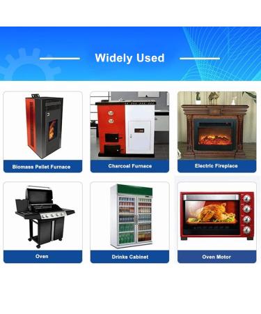 Buy Wood Pellet Motor AC220V - Durable Screw Feed Motor for Furnaces | 200kg.cm Torque - Buy Online on GoSupps.com