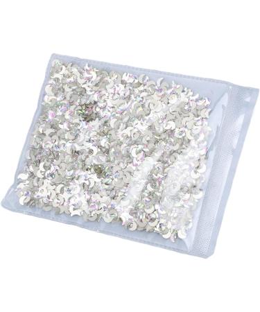 Moon Rhinestone Nail Art Set Glittering Secured Fit Trendy DIY Jewelry for Women Easy Application ABS Material - Buy Online on GoSupps.com