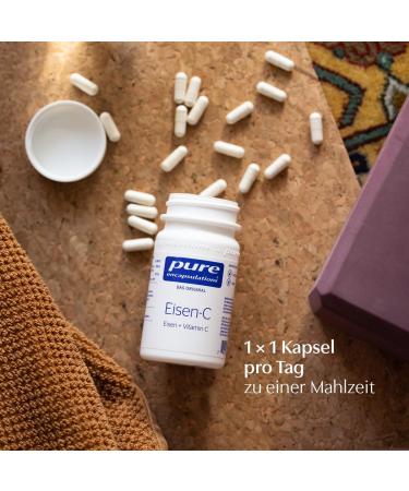 Buy Pure Encapsulations IRON-C - 60 Capsules - Premium Iron Supplement for Optimal Health | International Shipping Available - Buy Online on GoSupps.com