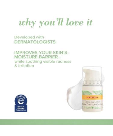 Buy Burt's Bees 98.9% Natural Hydrating Daily Eye Cream - Sensitive Formula 10g | International Shipping Available - Buy Online on GoSupps.com
