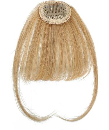 Generic Bang Extensions Clip Human Hair - French Bangs Clip on Hair Bangs Extensions Neat Bangs Hair Extension French Bangs Clip On Fake Bangs Fringe Stylish Fringe Hairpieces for Dinner Date gold - Buy Online on GoSupps.com