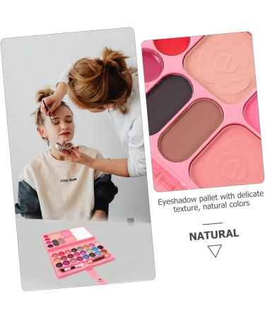 FOMIYES 7pcs 33 Makeup Palette An Fittings Eyeshadow Palette Eyeshadow Powder Make up Kit Child Folding - Buy Online on GoSupps.com
