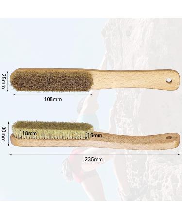 Ultra Durable Rock Climbing Brush with Boar's Hair Bristles - Indoor/Outdoor Use - CJ-CB2001B - Buy Online on GoSupps.com