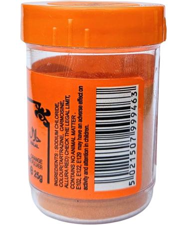 Preema Food Colouring Powder Yellow Orange and Red (Assorted 3x25g) Mixed - Buy Online on GoSupps.com