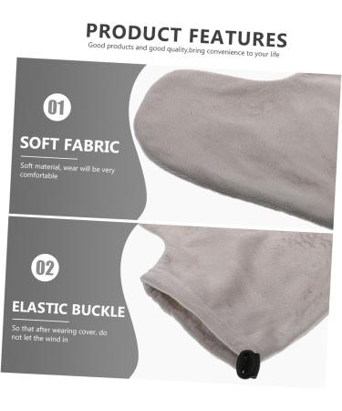 Healeved 1 Pair Wax Therapy Warm Foot Cover Hands Paraffin Wax Socks Karite Foot Skin Care Foot Therapy Warming Cover Beauty Wax Therapy Foot Wrapping Cover Practical Foot Spa Wrap Plush - Buy Online on GoSupps.com