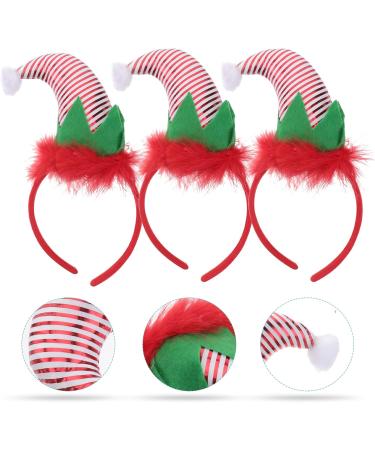 Buy Lurrose 3-Piece Mini Christmas Hats Set - Festive Santa Party Accessories for Adults | International Shipping Available - Buy Online on GoSupps.com