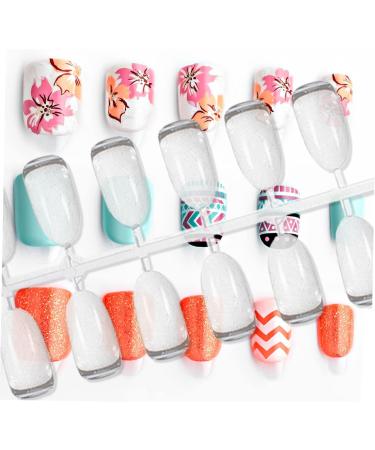 WOFASHPURET 3 Sets Nail Color Show Cards Clear Nail Gel Nail Polish Supplies - Buy Online on GoSupps.com