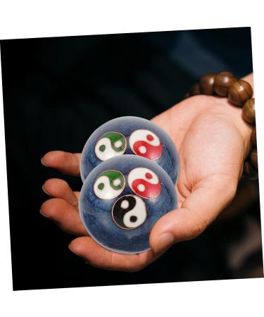 Shop Lurrose Chinese Baoding Balls - Metal Hand Massage & Stress Relief Exercise Balls for Fitness - Buy Online on GoSupps.com