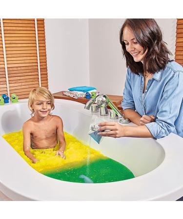 Eco Colour Change Gelli Baff: Yellow to Green Bath Toy by Zimpli Kids - 6 Play Uses, Environmentally Friendly Gift - Buy Online on GoSupps.com