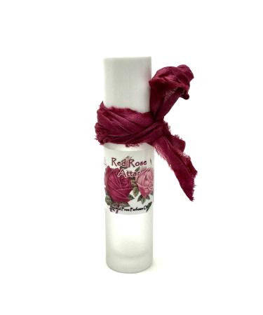 Red Rose Attar Grade "A" Perfume Oil Alcohol Free 10ml (10 ML roll on) Bottle - Buy Online on GoSupps.com