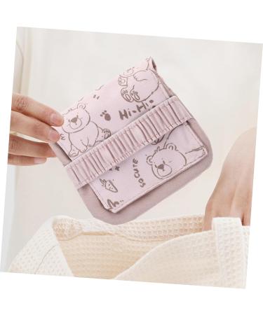 Healeved Storage Bag for Towels Bandages & Tampons - Compact 13x12x1cm Organizer for Women & Men - Versatile Wallet Bag for Menstrual Sets - Buy Online on GoSupps.com